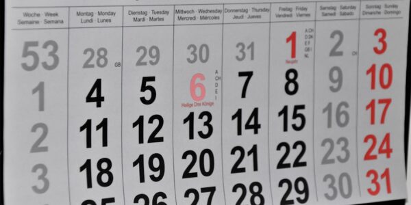 Photo Ad campaign calendar